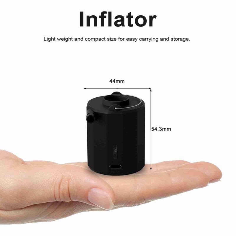 Cordless Mini Air Pump Multifunctional Portable Outdoor Electric Inflator with