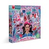 eeBoo: Piece and Love Viva la Vida Frida Kahlo 1000