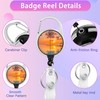 Beach Palm Tree Lanyards for Id Badges,ID Badge Holder and
