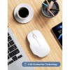 Wireless Mouse 2.4G Slim Portable Computer Mice with Nano Receiver