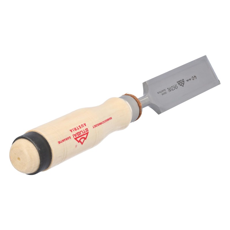 Stubai 353013 "Swedish Type" Special Wood Chisel with Wooden Handle,