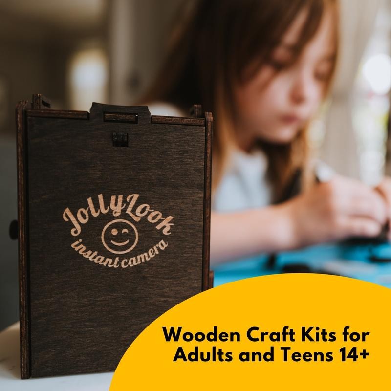 Jollylook Pinhole Mini Instant Film Camera Building Set - DIY