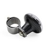 sourcingmap Carbon Fiber Crown Pattern Design Steering Wheel Knob for
