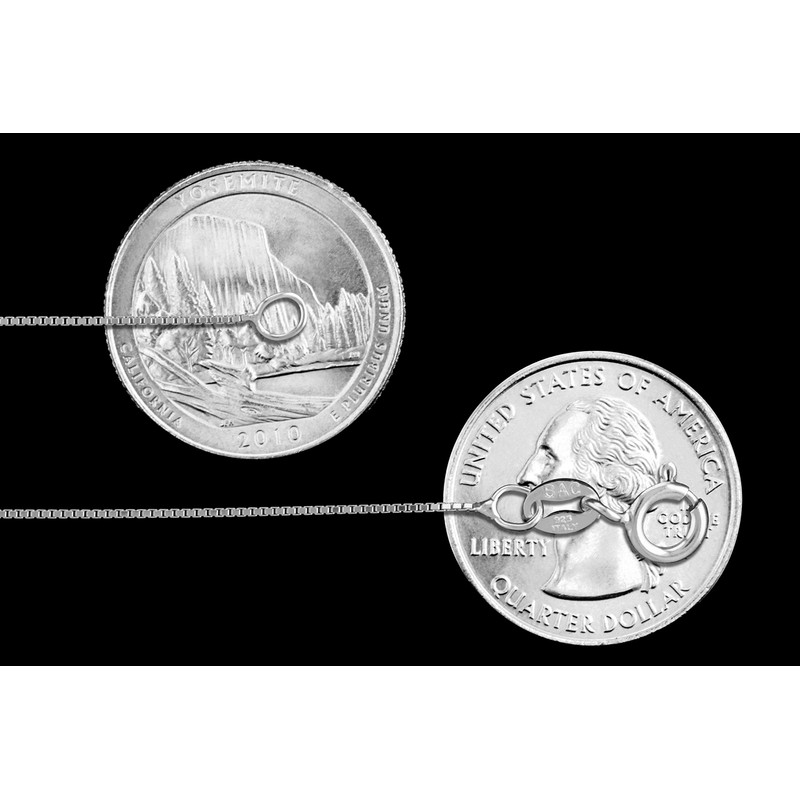 CHOOSE YOUR CLASP Collar de cadena de plata de ley