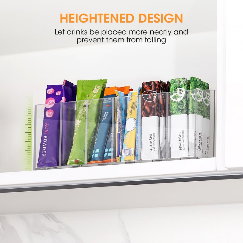 AIEVE 2 Pack Drink Packet Organizer