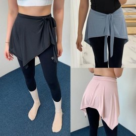 Women's Activewear Yoga Wrap Cover Skirt Leggings Yoga Wrap Cover Skirt (Pink)