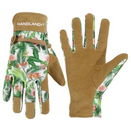 HLDD HANDLANDY Women's Gardening Gloves, Thorn Proof Gardening Gloves, Breathable Work Gloves for Gardening, Drivers, Mechanics, Construction