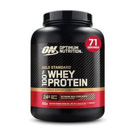Optimum Nutrition Optimum Nutrition Gold Standard 100% Whey Protein Powder, Extreme Milk Chocolate, 5 Pound (Packaging May Vary)