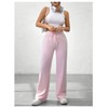 SOLY HUX Women's Sweatpants High Waisted Straight Leg Pants Drawstring