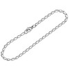 NKlaus Women's 925 Sterling Silver Bracelet 19 cm Long Curb