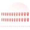 24pc Uñas Postizas Reutilizables Uñas Press On Con Pegamento