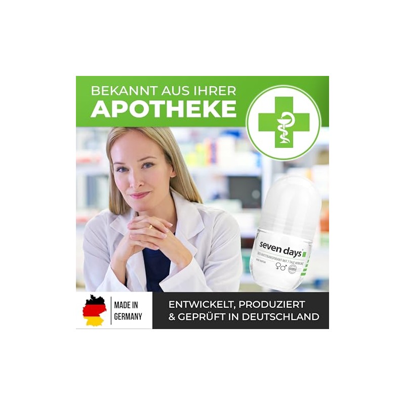 seven days Antitranspirant, 50 ml