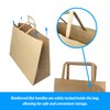 Reli. Paper Shopping Bags | 60 Pcs | Large 16"x6"x12"
