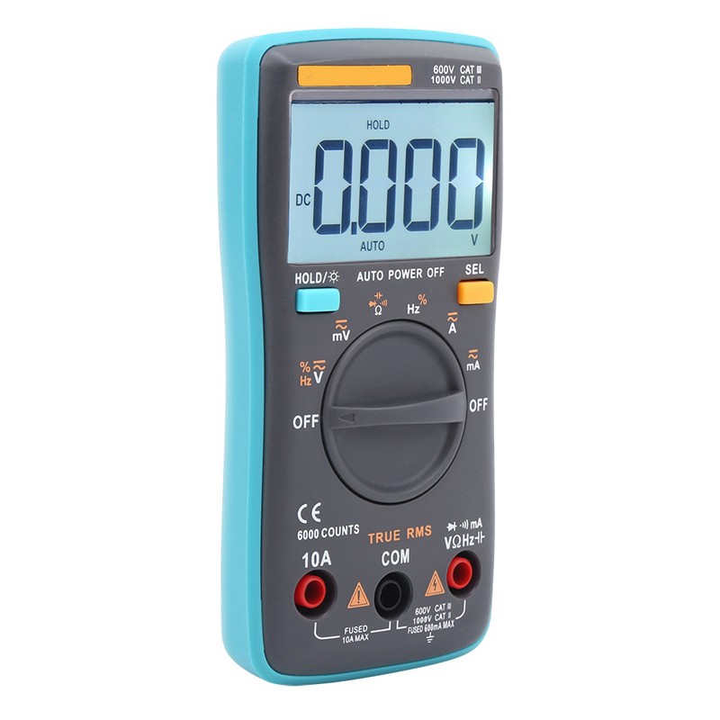 ZT101 Digital Multimeter AC DC Voltmeter Ammeter Ohmmeter Volt Tester