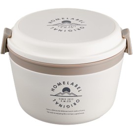 Pearl Metal HB-4744 Thermal Donburi Lunch Jar, 3.7 fl oz (1,060 ml), White