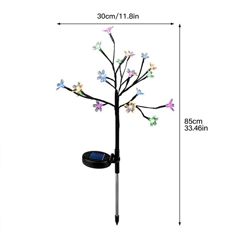 Outdoor Solar Lawn Ground Lamp Firework Light String Waterproof Solar