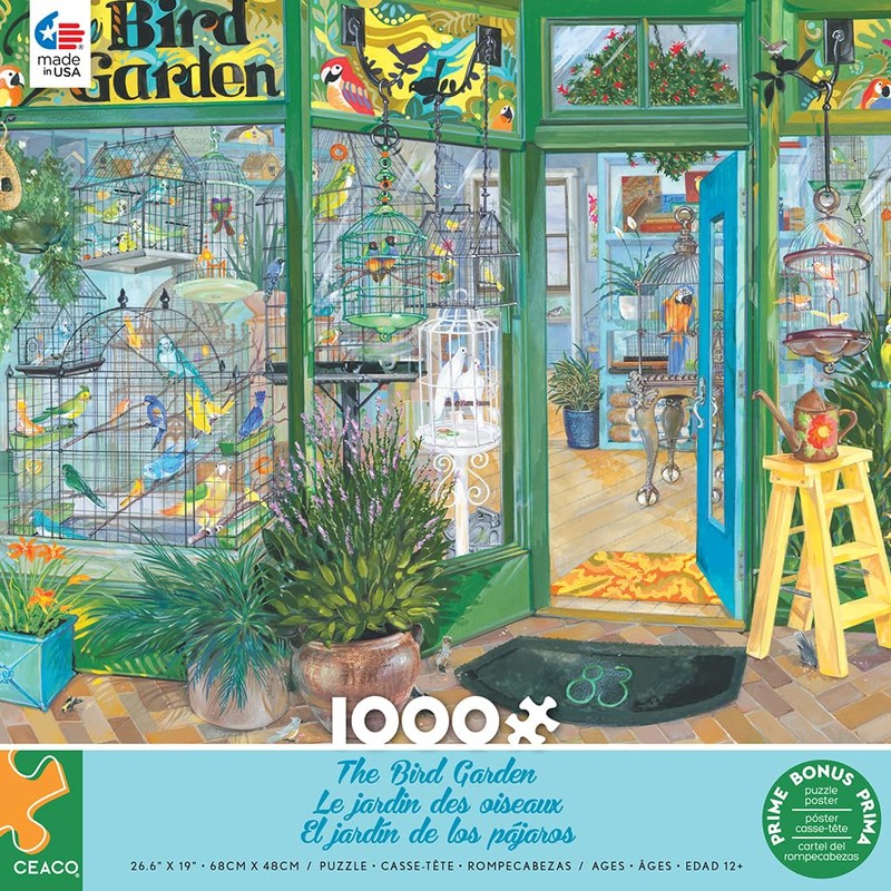 Ceaco - The Bird Garden - 1000 Piece Jigsaw Puzzle