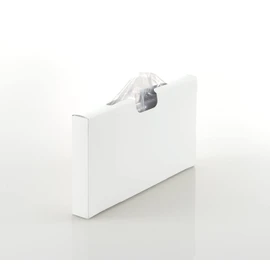 Richell Totono N Plastic Bag Storage Case for Drawers, White, Regular Size