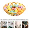 Gadpiparty Luxury Easter Decorations 100pcs Easter Hunt Eggs Creative Decorative