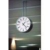 Lemnos (レムノス) Table Clock Aluminum White Ekiklock S Size eki