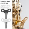 IMIKEYA 2pcs Antique Clock Keys for Winding Clock Key Antique