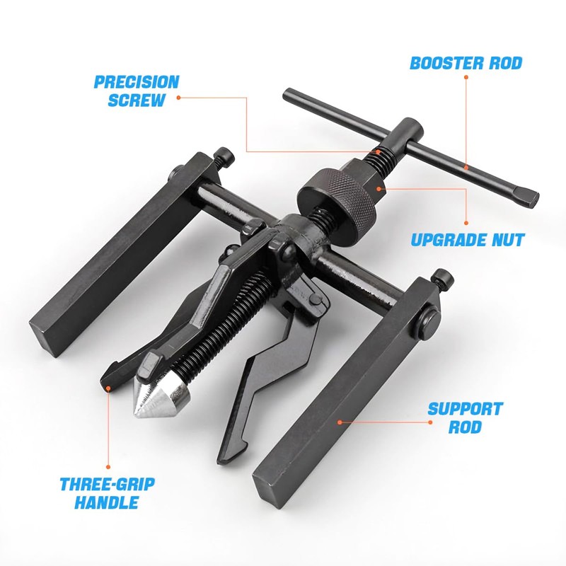 JNNJ 3 Jaw Inner Bearing Puller, Heavy Duty Gear Extractor,