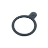 Topeak Rubber Strap-White/RedLite II (Small), Unisex, Adult, Black, One Size