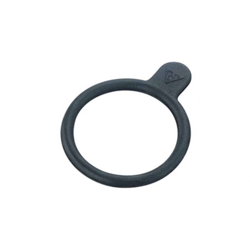 Topeak Rubber Strap-White/RedLite II (Small), Unisex, Adult, Black, One Size