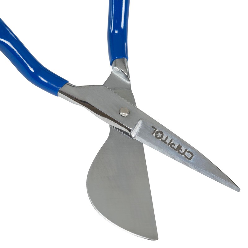Capitol 115200 Raised Handle Duckbill Napping Shears, Silver/Blue