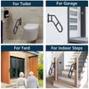 Joyofcife Hand Rails for Outdoor Steps & Elderly (Max 800LBS),U-Shape