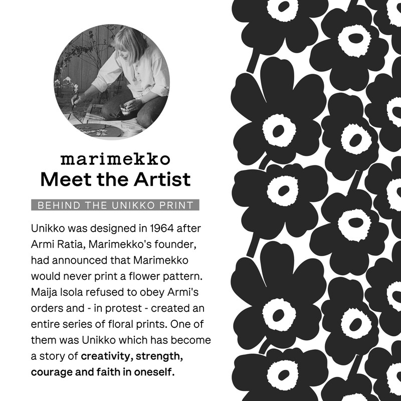 Marimekko 63433 001 Unikko 63433 001 Bowl, White x Red,