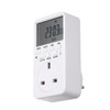 Digital Timer Switch Socket LCD Display Plug-in Programmable Time Switch