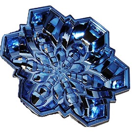 Greenbrier,plastic Snowflake Candy Dish,24 OUNCES