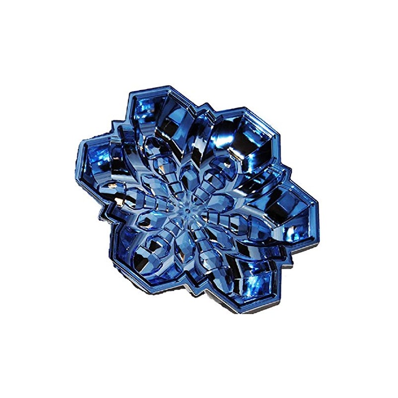 Greenbrier,plastic Snowflake Candy Dish,24 OUNCES