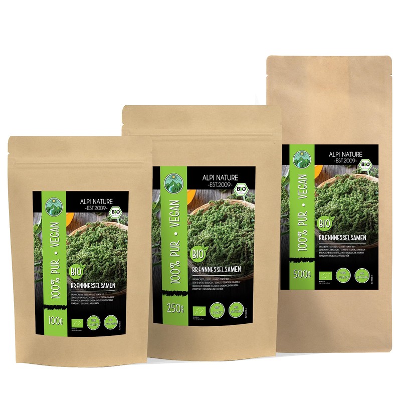 Alpi Nature ORGANIC nettle seeds (500g), organic nettle seeds, organic