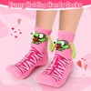CUweipeng Funny Hold Hand Couple Sock - 2 Pairs Pink