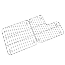 K-6639-ST Bottom Basin Racks For Kohler K-6488 and K-6489 Bottom Basin Racks Right & Left Replacement kohler sink accessories(Stainless Steel)