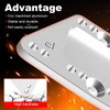 ZIBOPAR for LS Swap Motor Mounts Adapter Plates for SBC