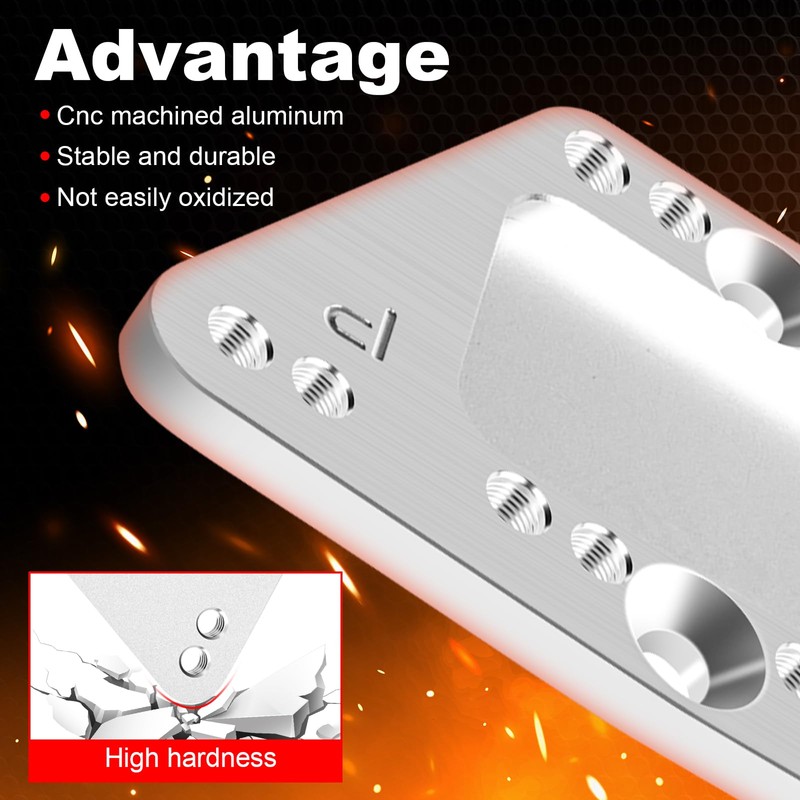 ZIBOPAR for LS Swap Motor Mounts Adapter Plates for SBC