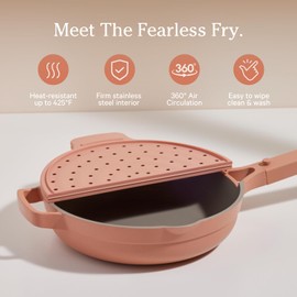 Our Place Fearless Fry - Silicone Frying Accessory for Always Pan & Perfect Pot | Splatter-Free, Heat-Resistant, Easy-Clean | Spice