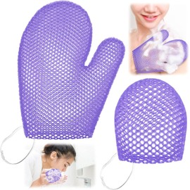 Set de Depuradores Exfoliantes de Panal y Esponja Facial Karenhi-REJM82ADC Púrpura