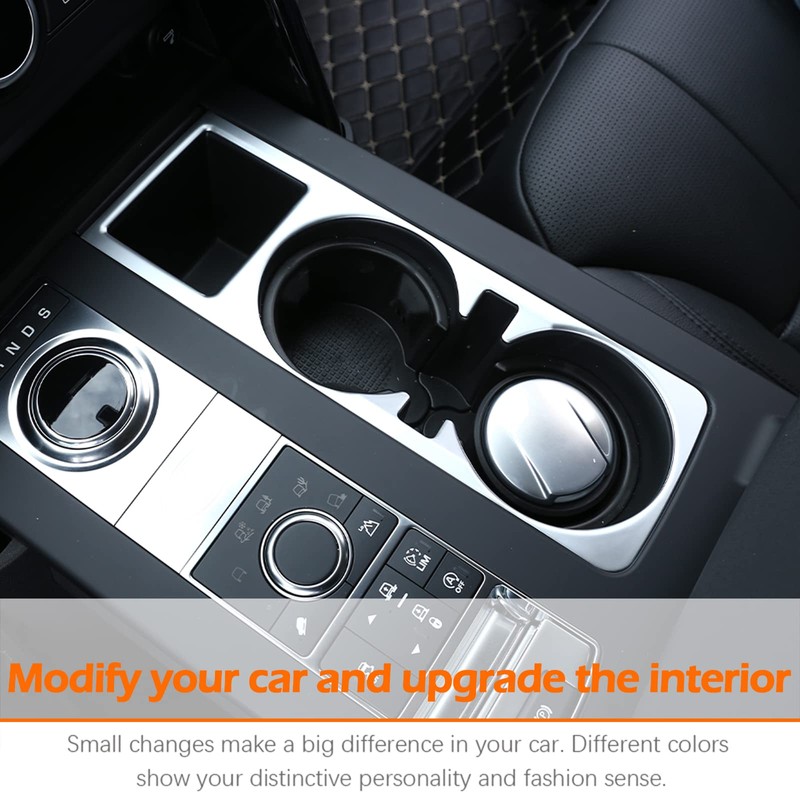 For Discovery 5 3.0 V6 2017 Center Console Cup Holder