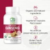 Os Organic Side Ginseng 60 Cápsulas Energía Stress