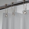 Bath Bliss Shower-Curtain-liner's Heavy, 70" x 72", Magnetic Weighted Hem,