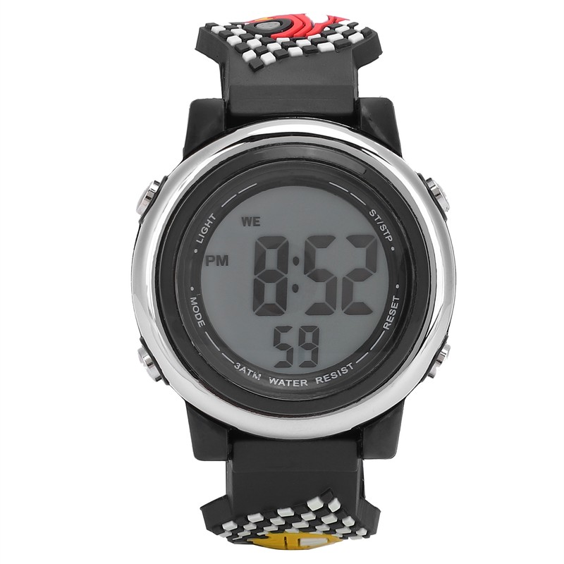 Multifunction Electronic Wrist Watches Luminous Waterproof Cartoon LED Children Watch