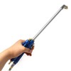 QWORK Air Blow Gun Pneumatic Engine Cleaning Gun with 4Ft
