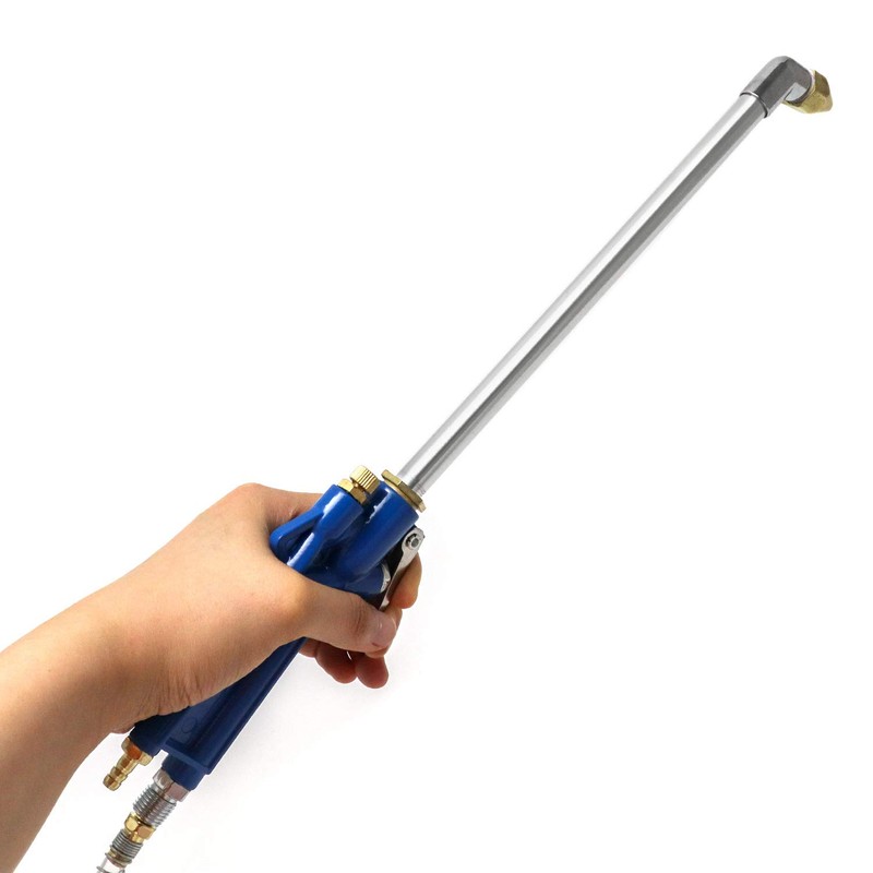 QWORK Air Blow Gun Pneumatic Engine Cleaning Gun with 4Ft