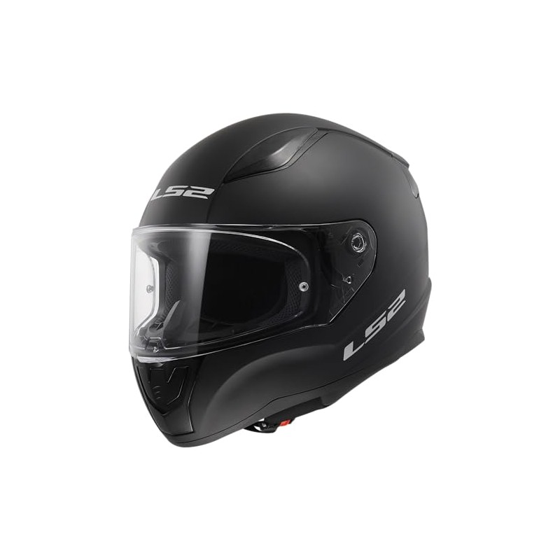 LS2, Casco Moto Integral Rapid II Solid Matt Black