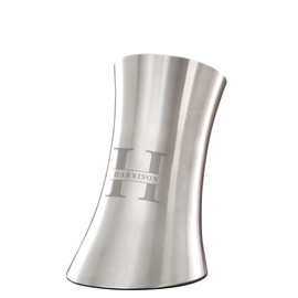 Personalization Universe Lavish Last Name Engraved Stainless Steel Wine Chiller, Double-Walled Insulated Wine Cooler, Perfect for Wine & Champagne Bottles, Ideal Bar Accessory or Hostess Gift