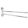 Bathroom Wall Mounted Towel Rack Swing Out Rotating Towel Hanger